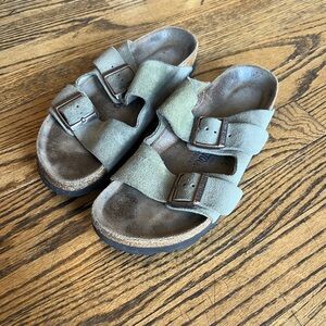 Taupe Arizona Birkenstocks